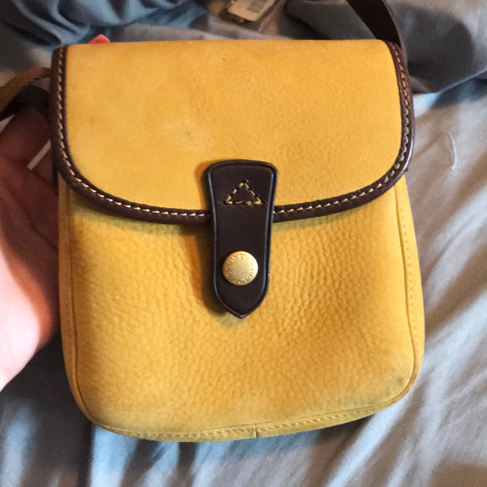 Mustard Dooney and Bourke cross body bag